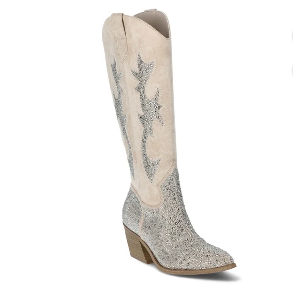 Rhinestone cowgirl boots